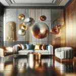 Trendy w wykorzystaniu kolorowych metali w projektowaniu wnętrz