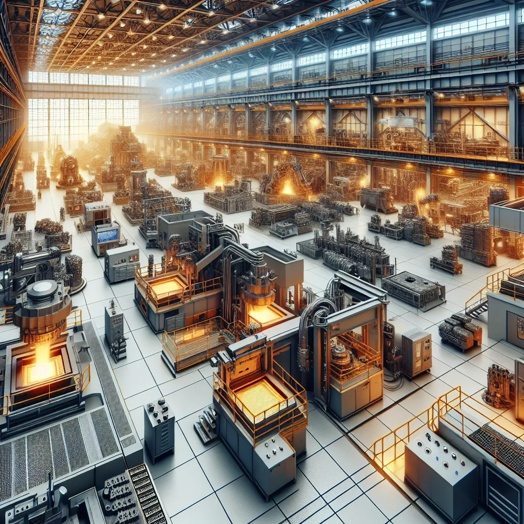 Innowacje w procesie odlewania brązowego: nowe metody i materiały