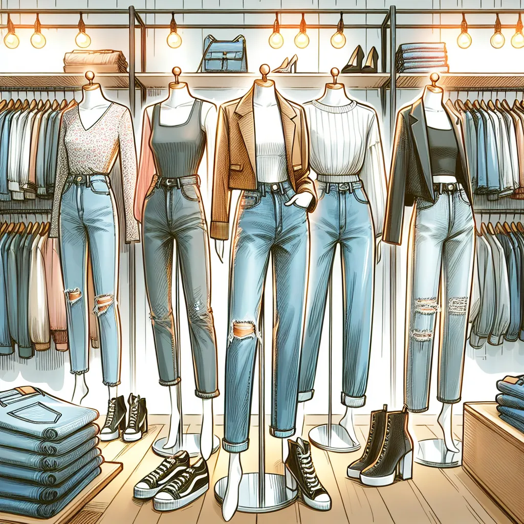 Sposoby na stylowe mom jeans: odkryj najmodniejsze outfity w naszym sklepie odzieżowym!