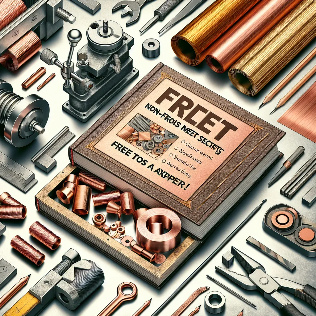 Poznaj tajniki obróbki metali kolorowych – darmowe porady od eksperta!