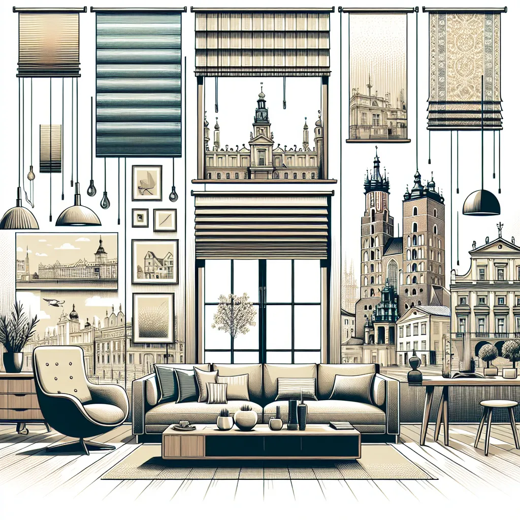 Żaluzje i rolety na wymiar – nowoczesne akcenty dla Twojego domu w Krakowie